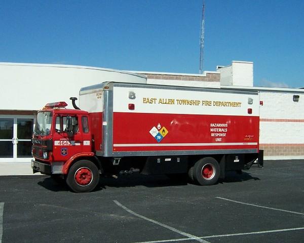 HazMat 4643 - 1986 Mack Midliner (ret. 2007)